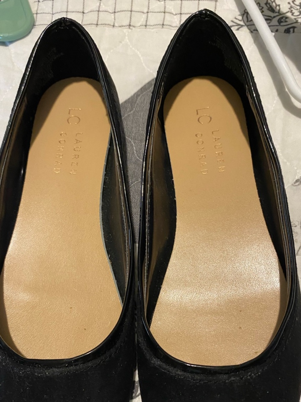 Lauren Conrad Black Flats